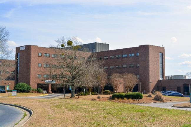  Exterior of the Regional Medical Center in Orange, SC